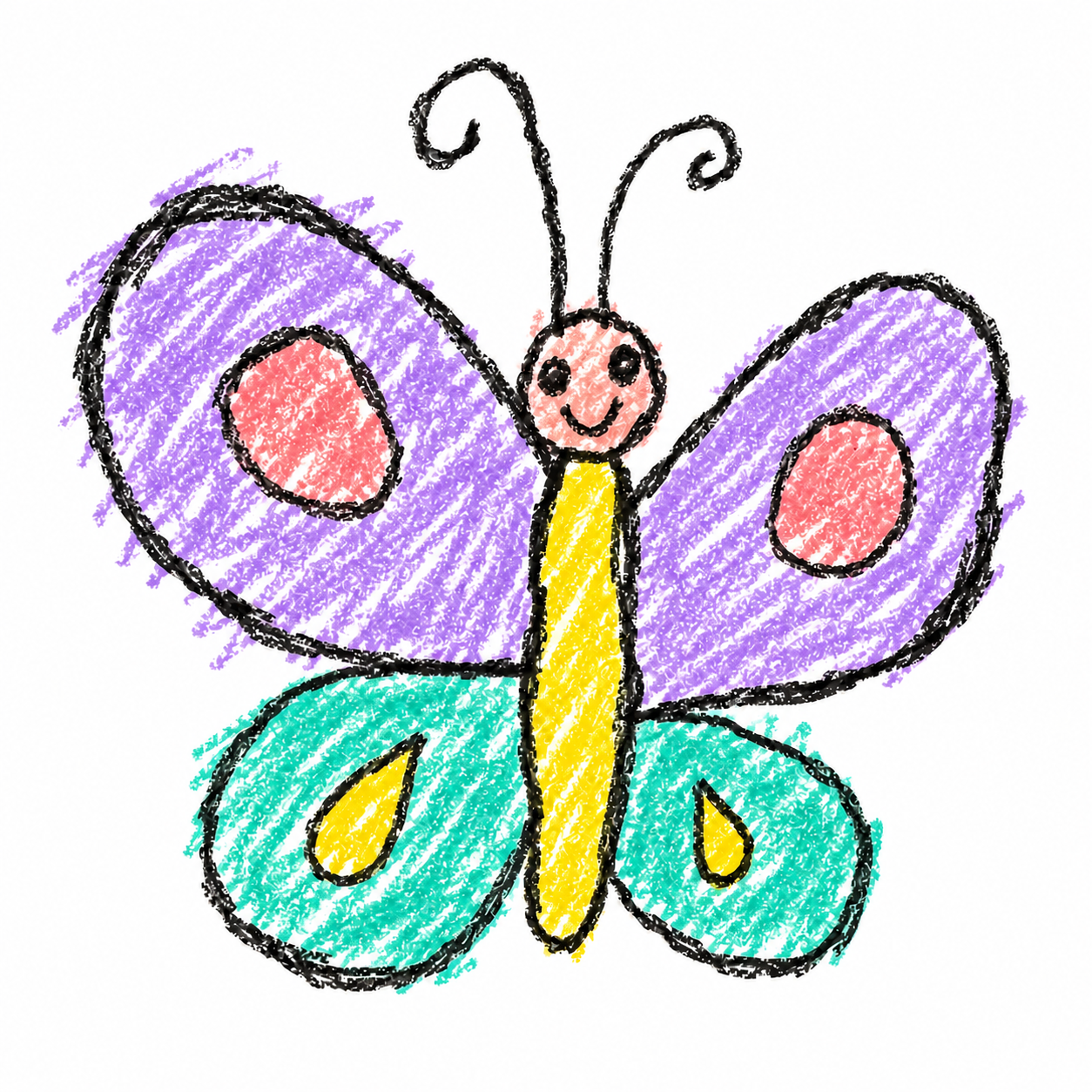 Bright butterfly