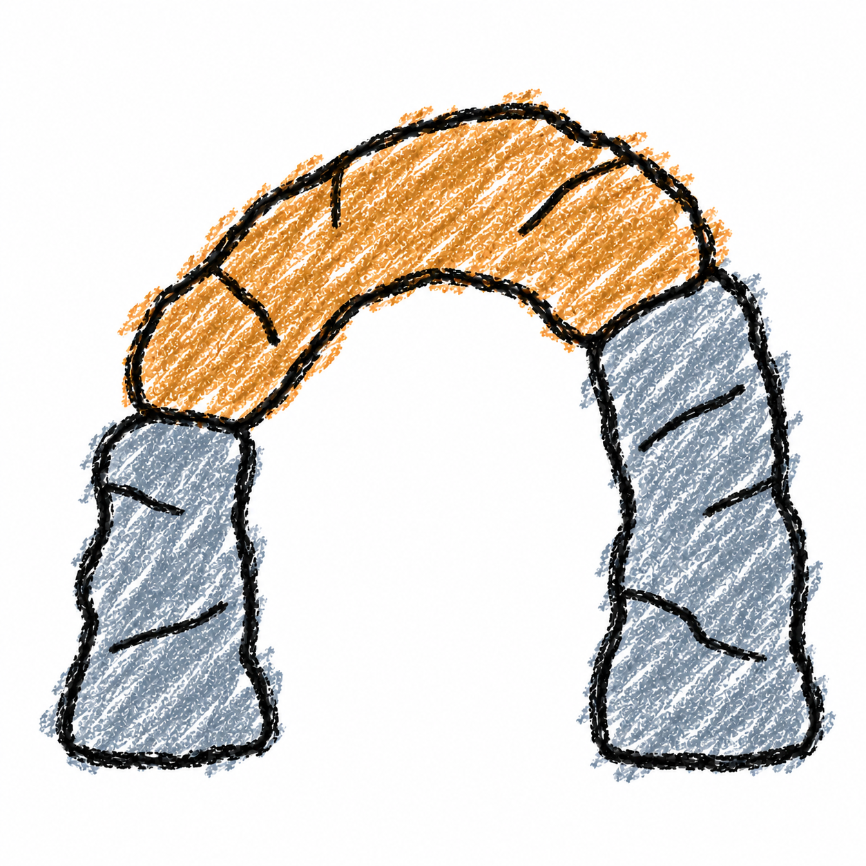 Stone archway