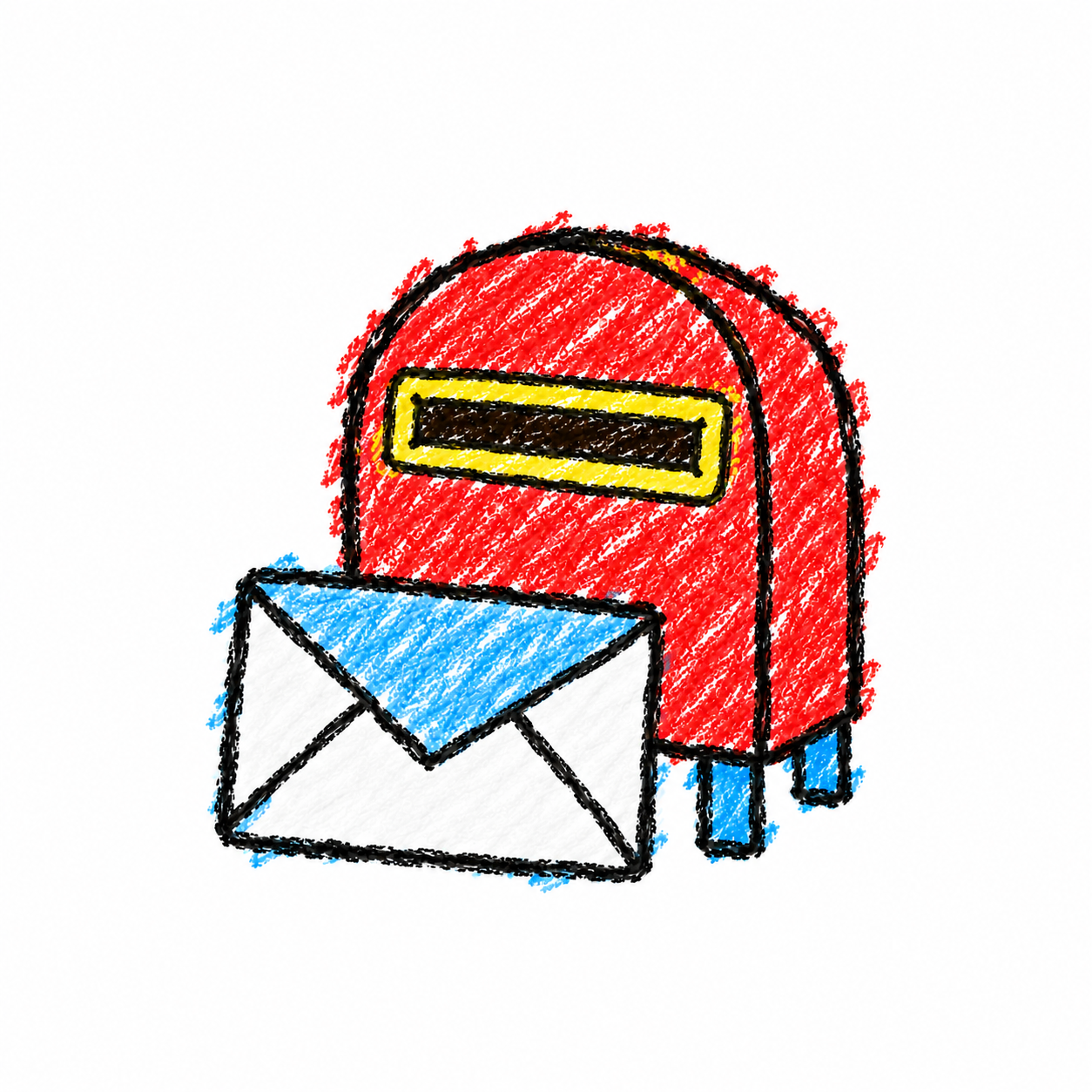 Mailbox and envelope