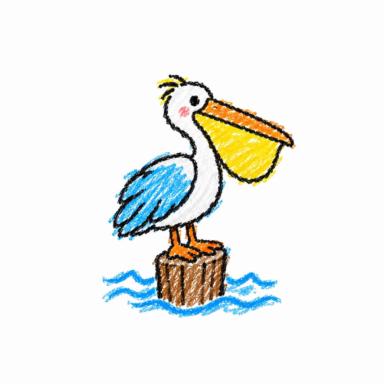 Pelican Scene