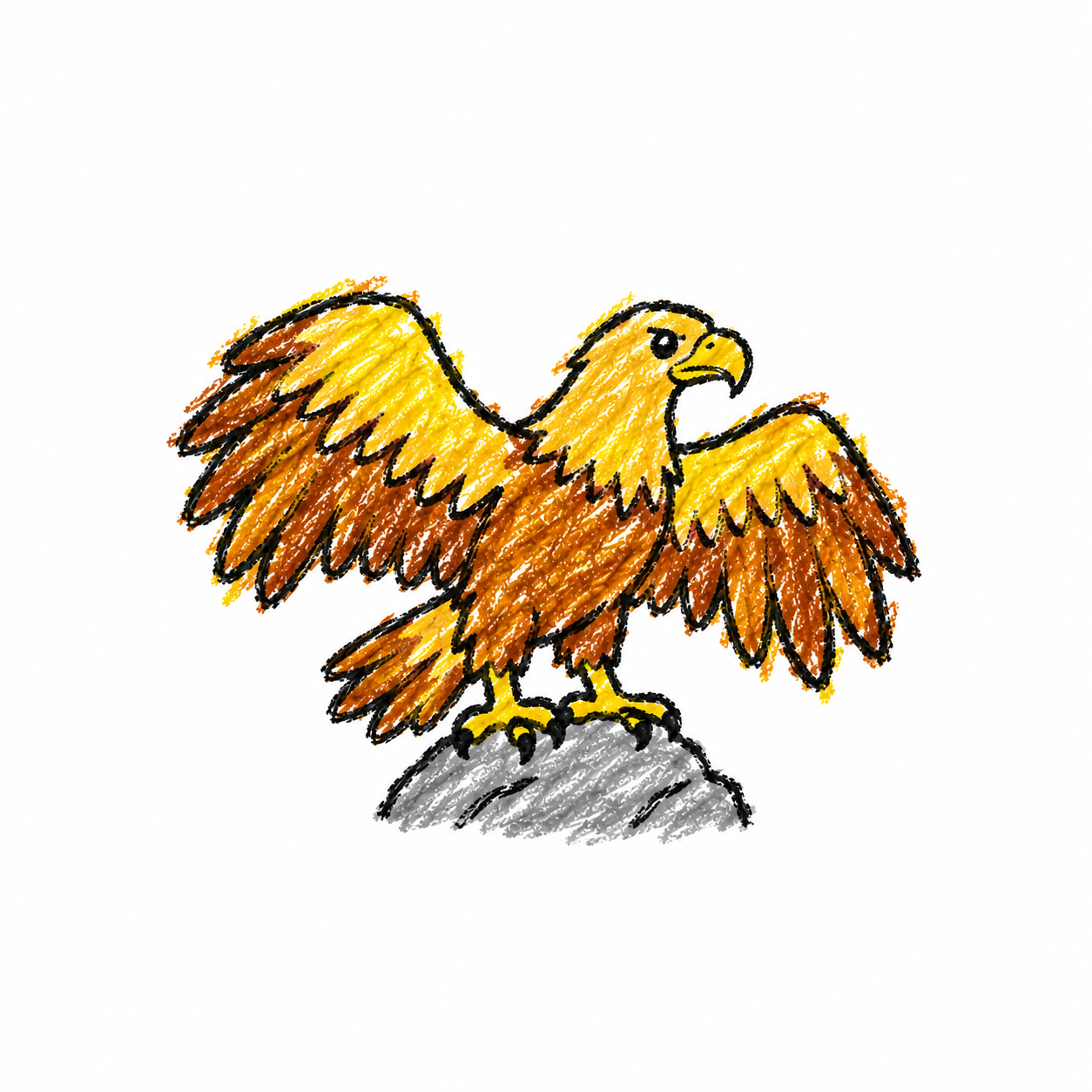 Golden eagle Scene
