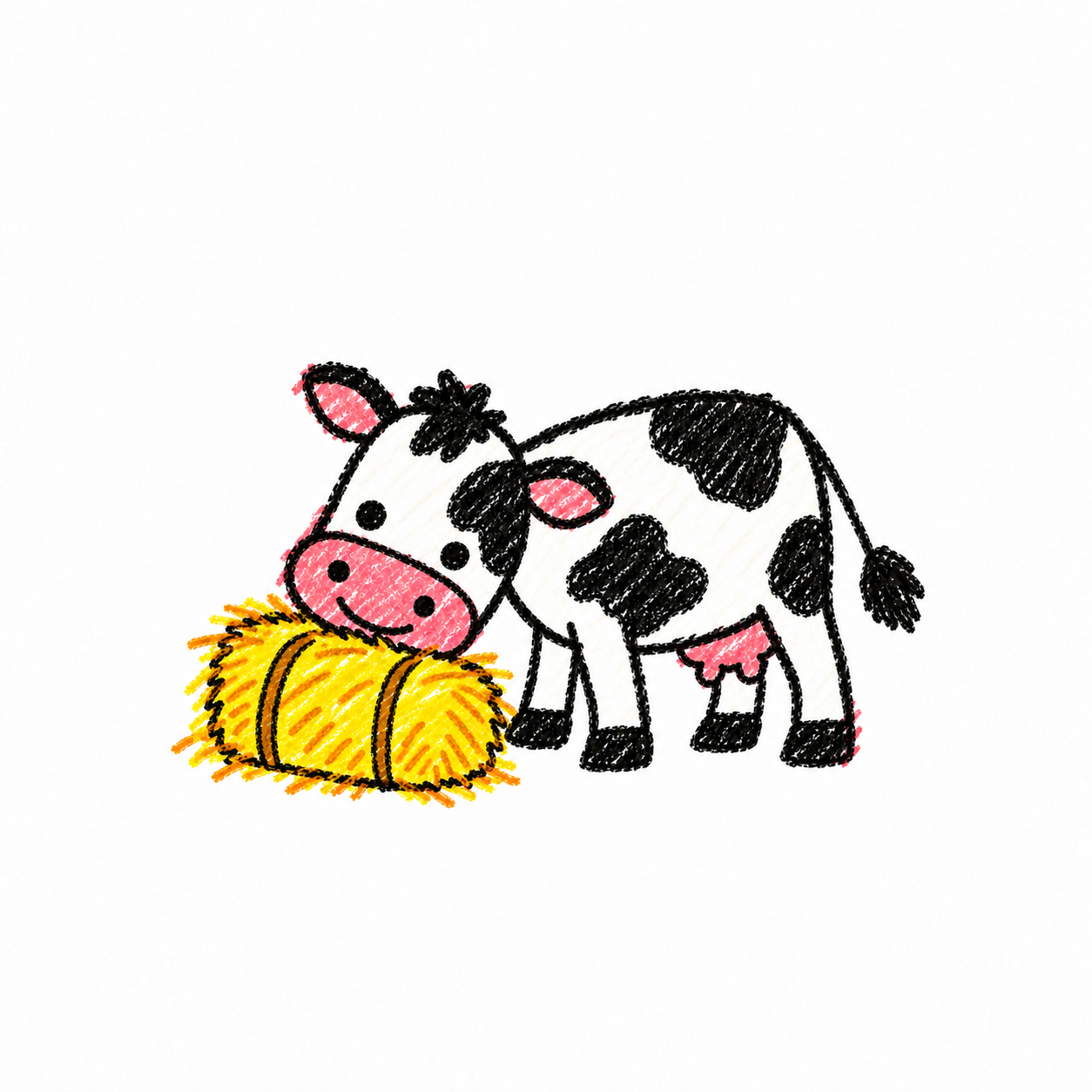 Dairy cow Scene
