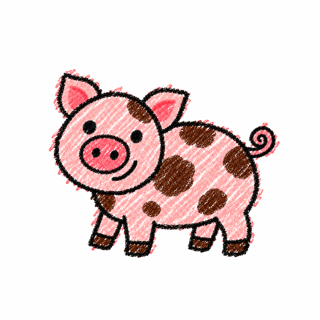 Spotted pig