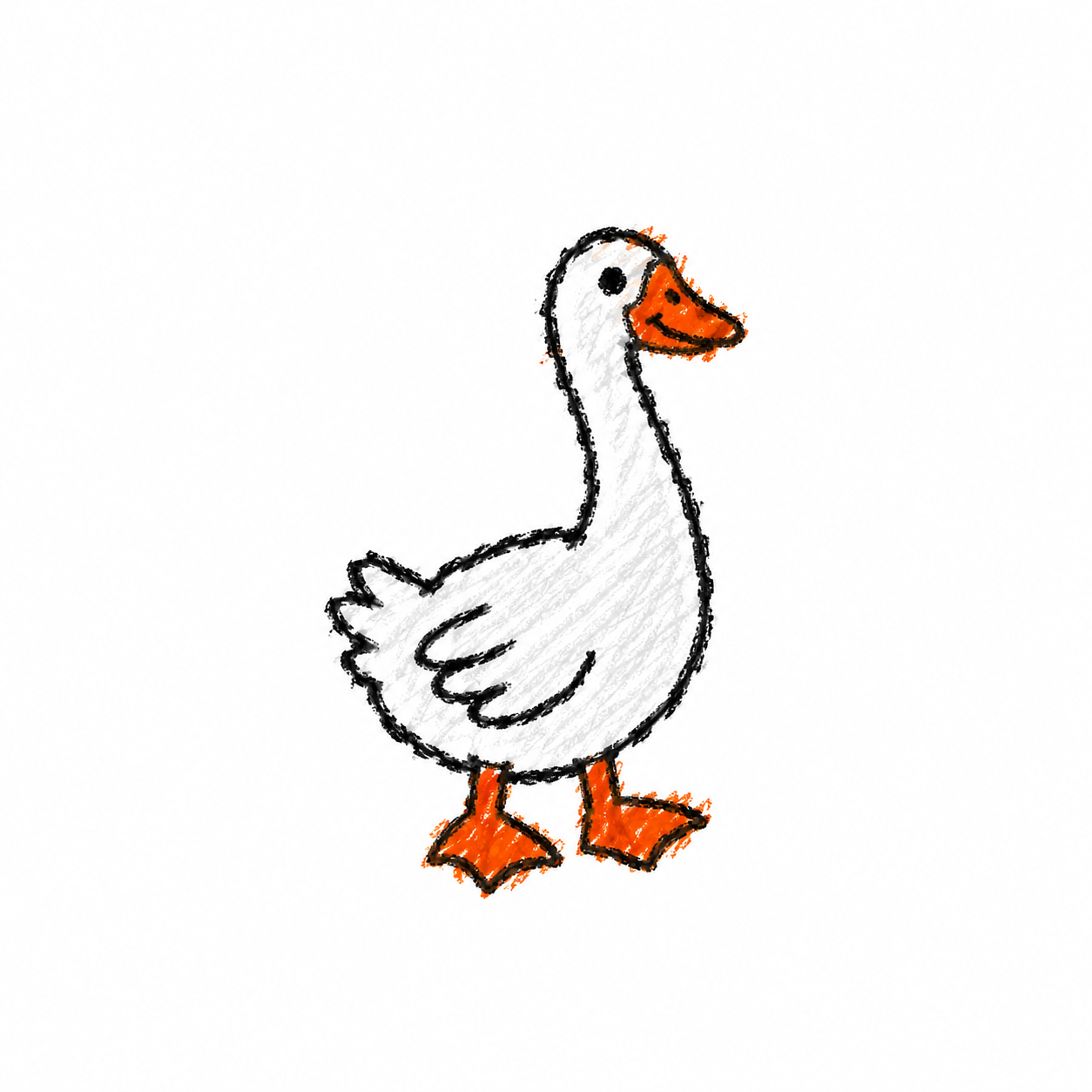 White goose