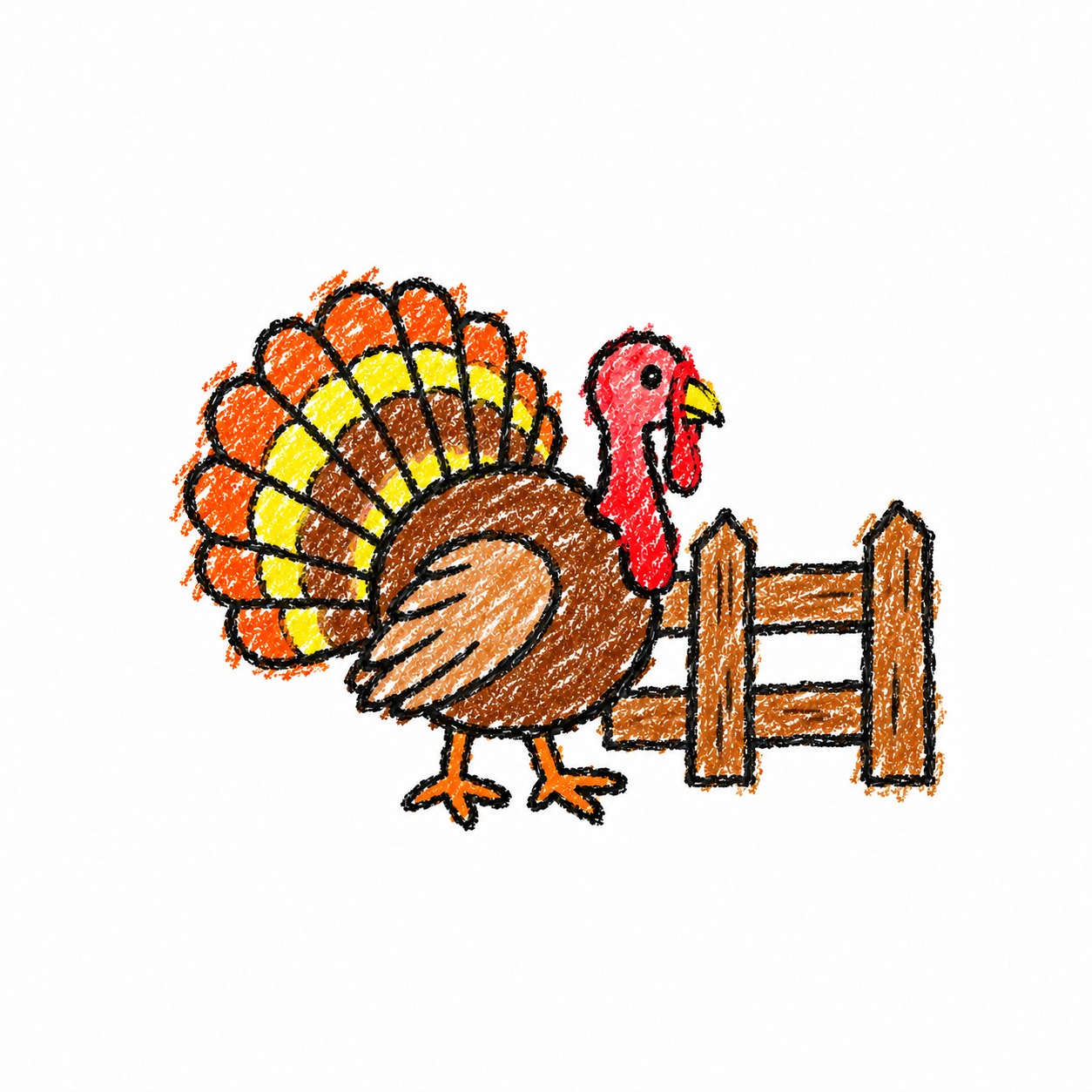 Turkey Scene