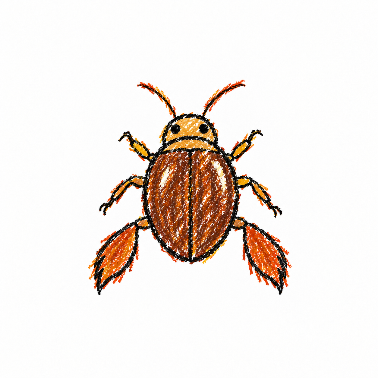 Predaceous diving beetle