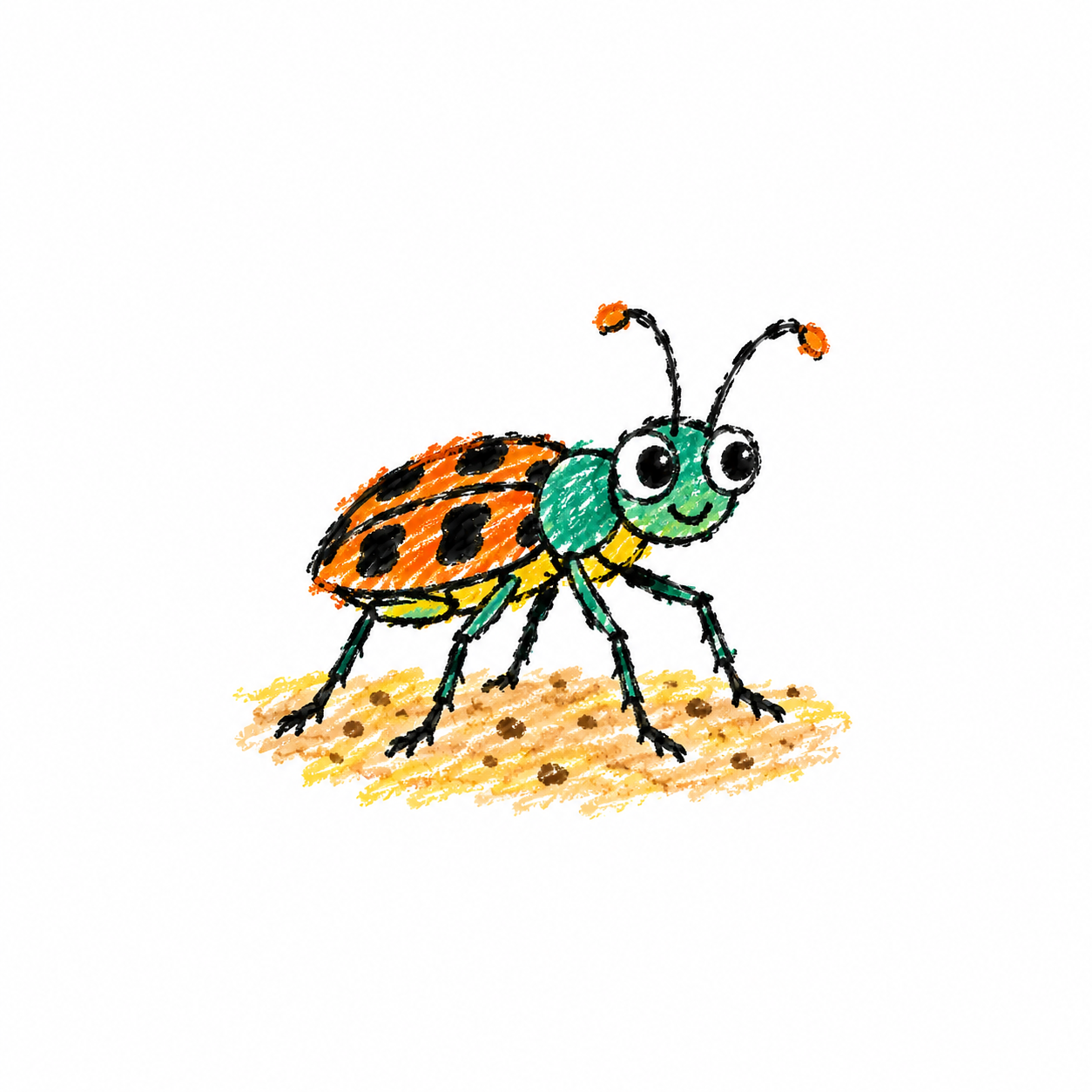 Tiger beetle Scene