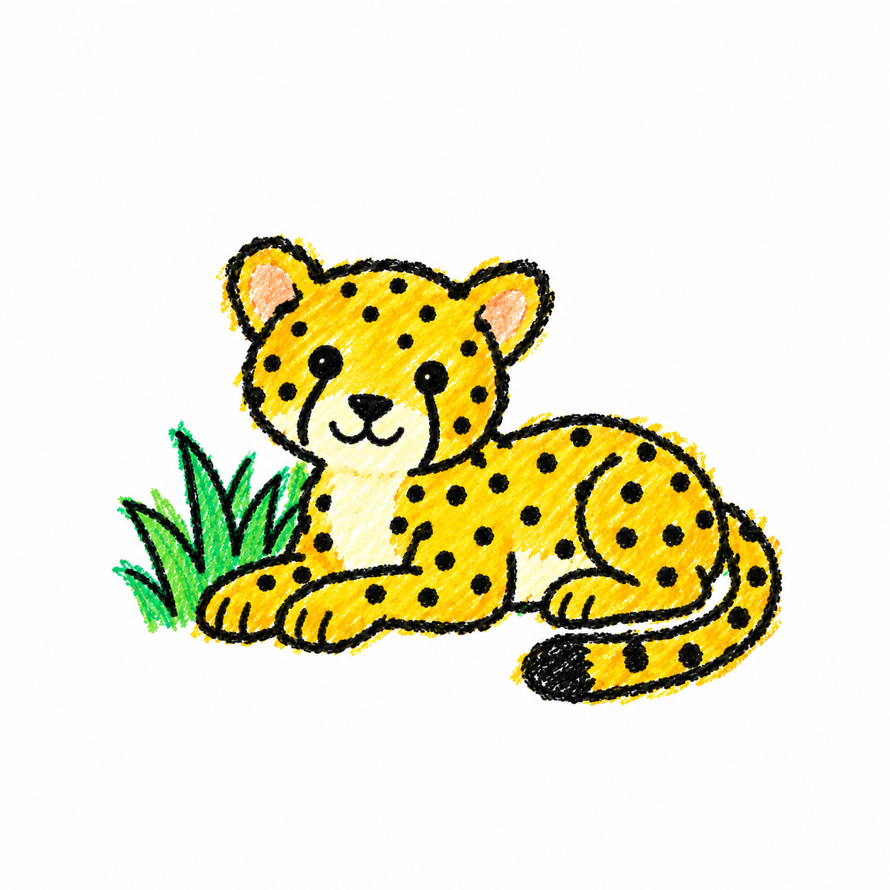 Cheetah in a Scene