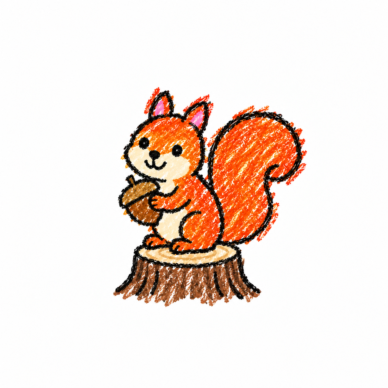 Squirrel in a Scene