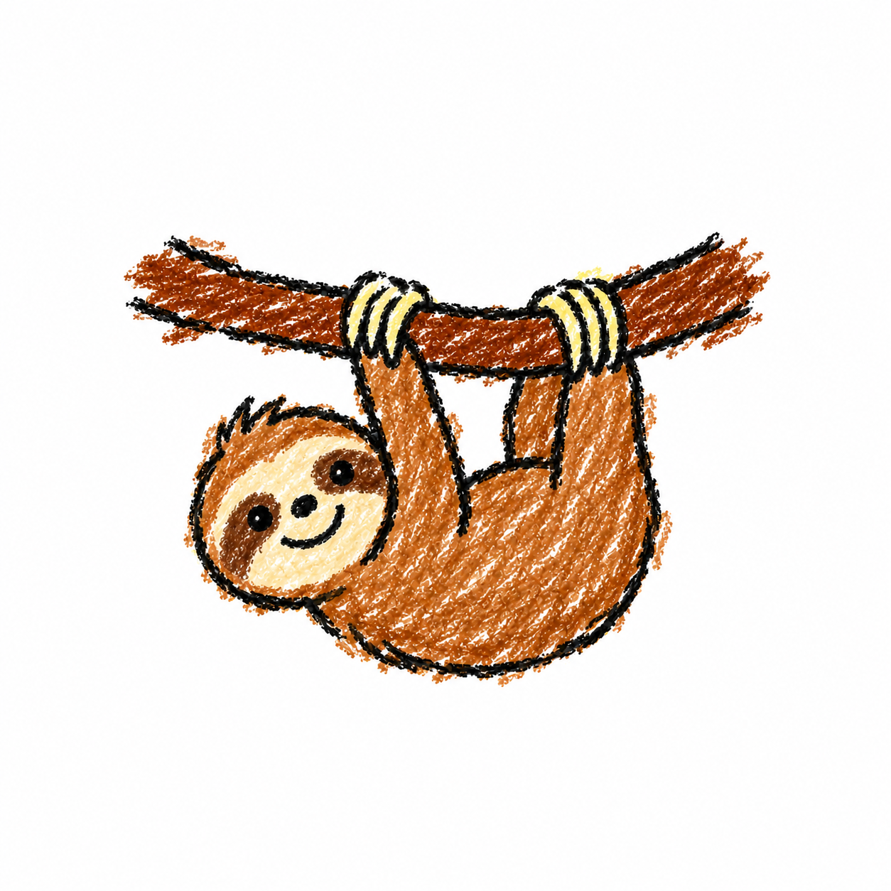 Sloth in a Scene