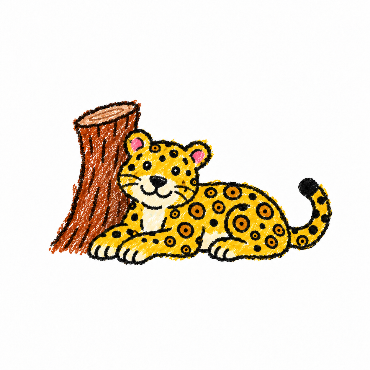 Jaguar in a Scene