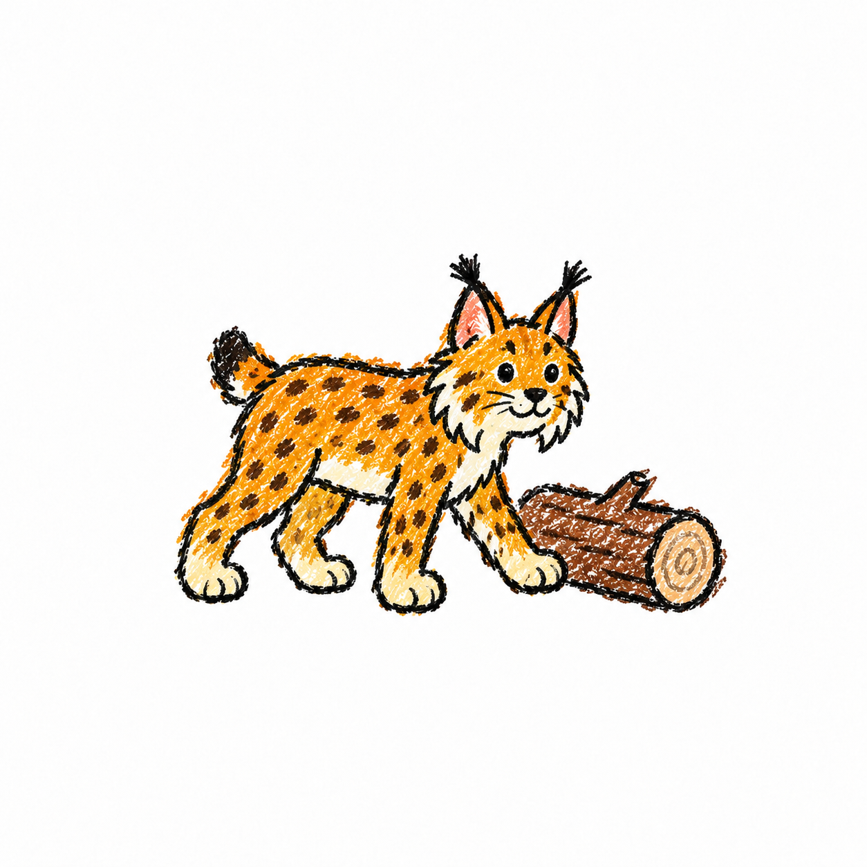 Lynx in a Scene