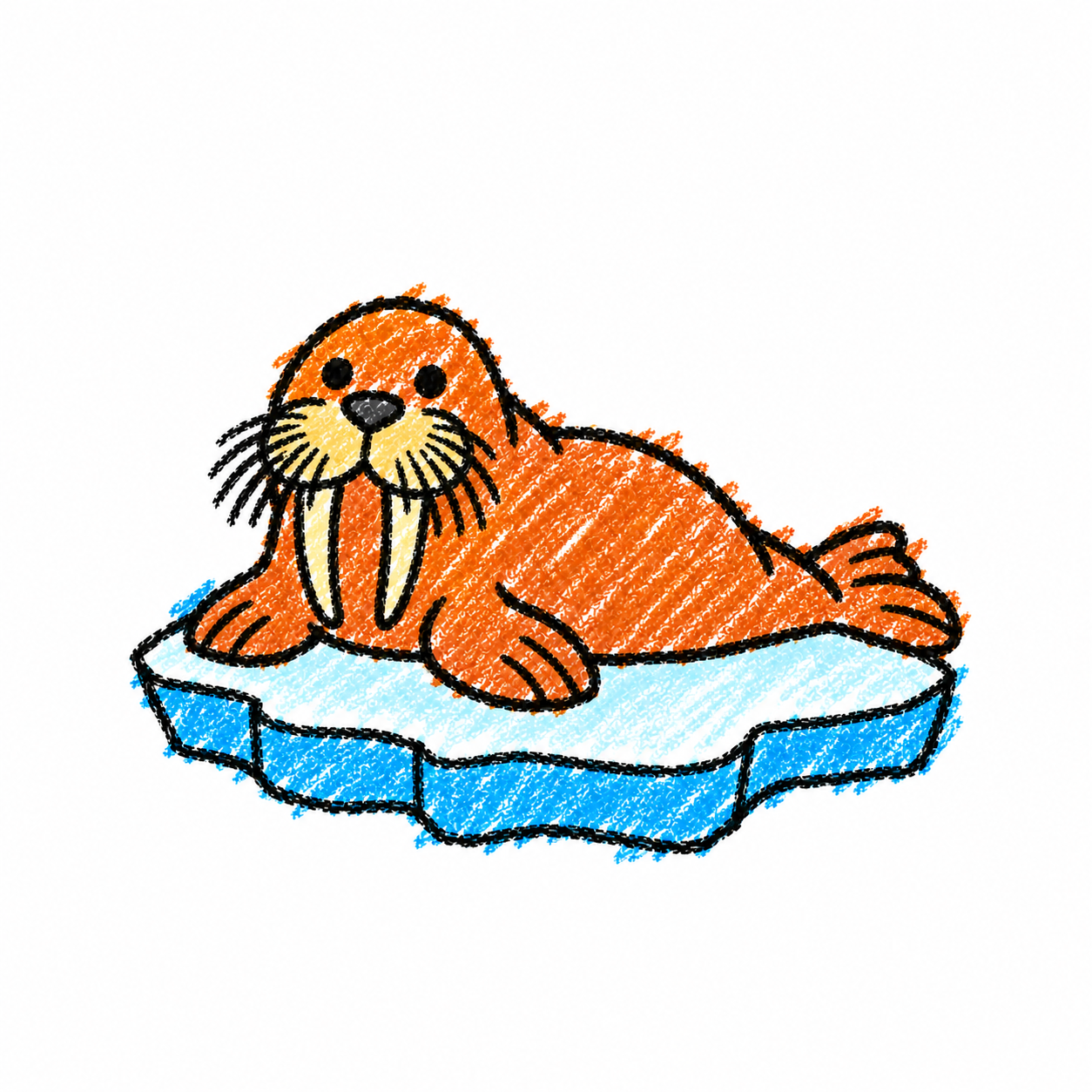 Walrus Scene