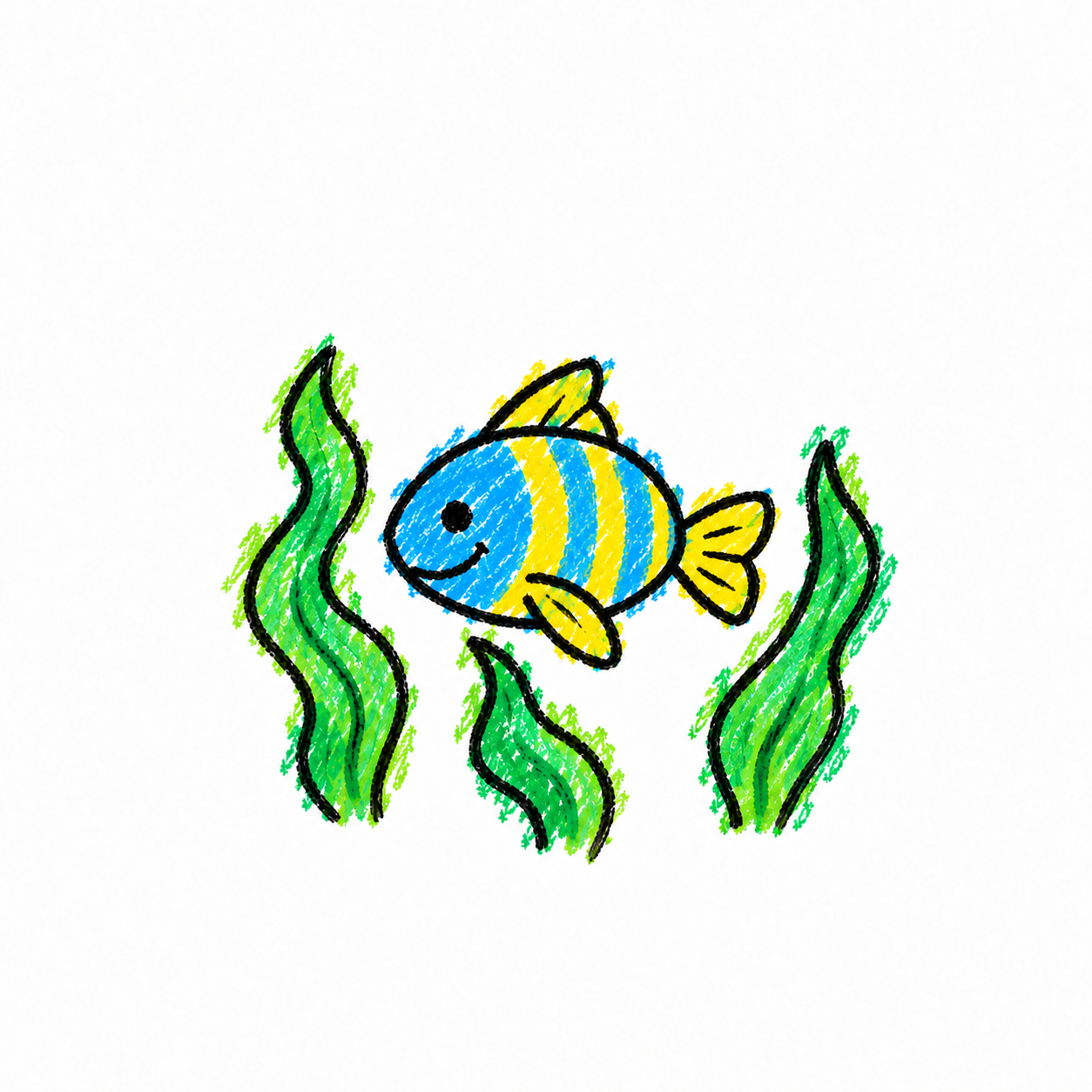 Damselfish Scene