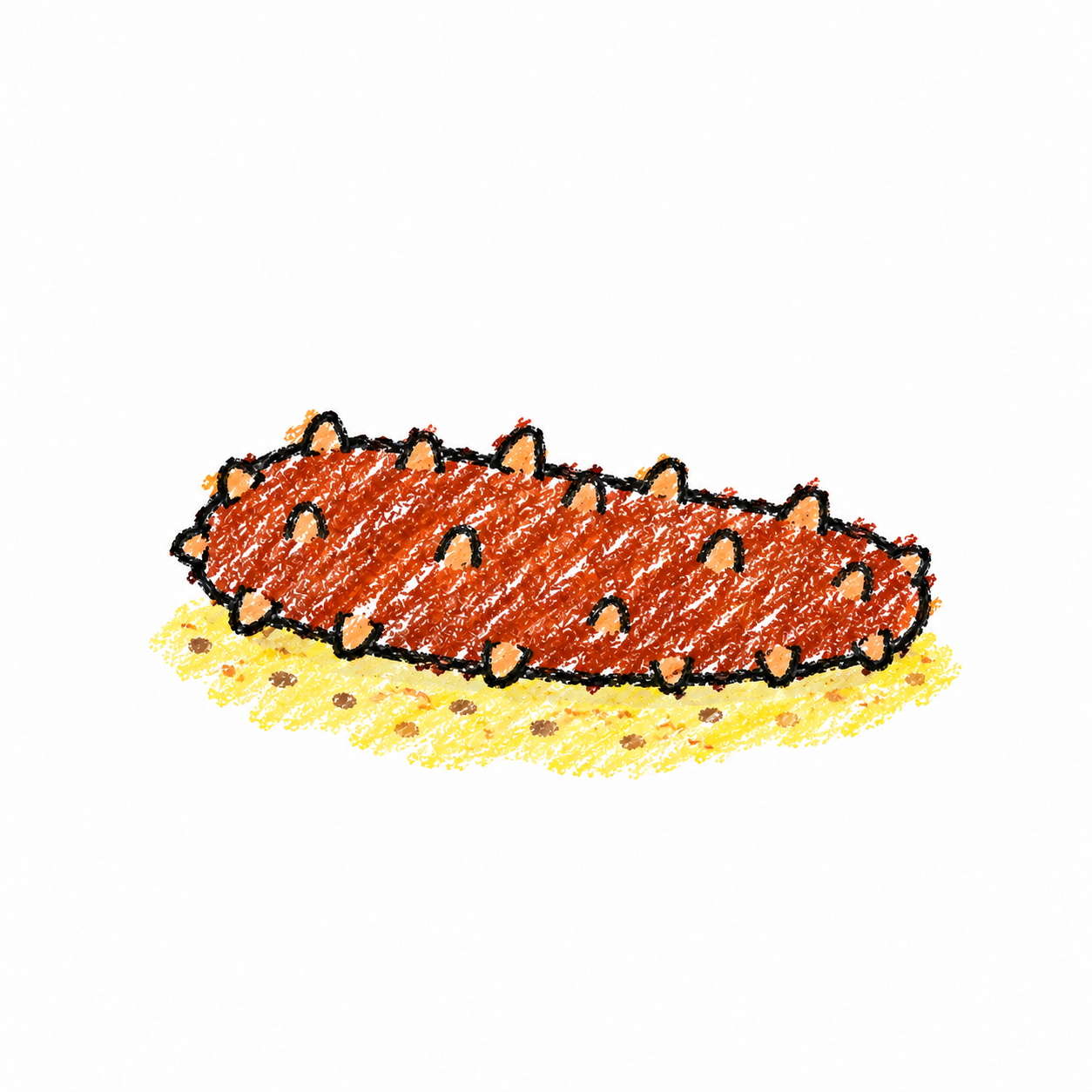 Sea cucumber Scene
