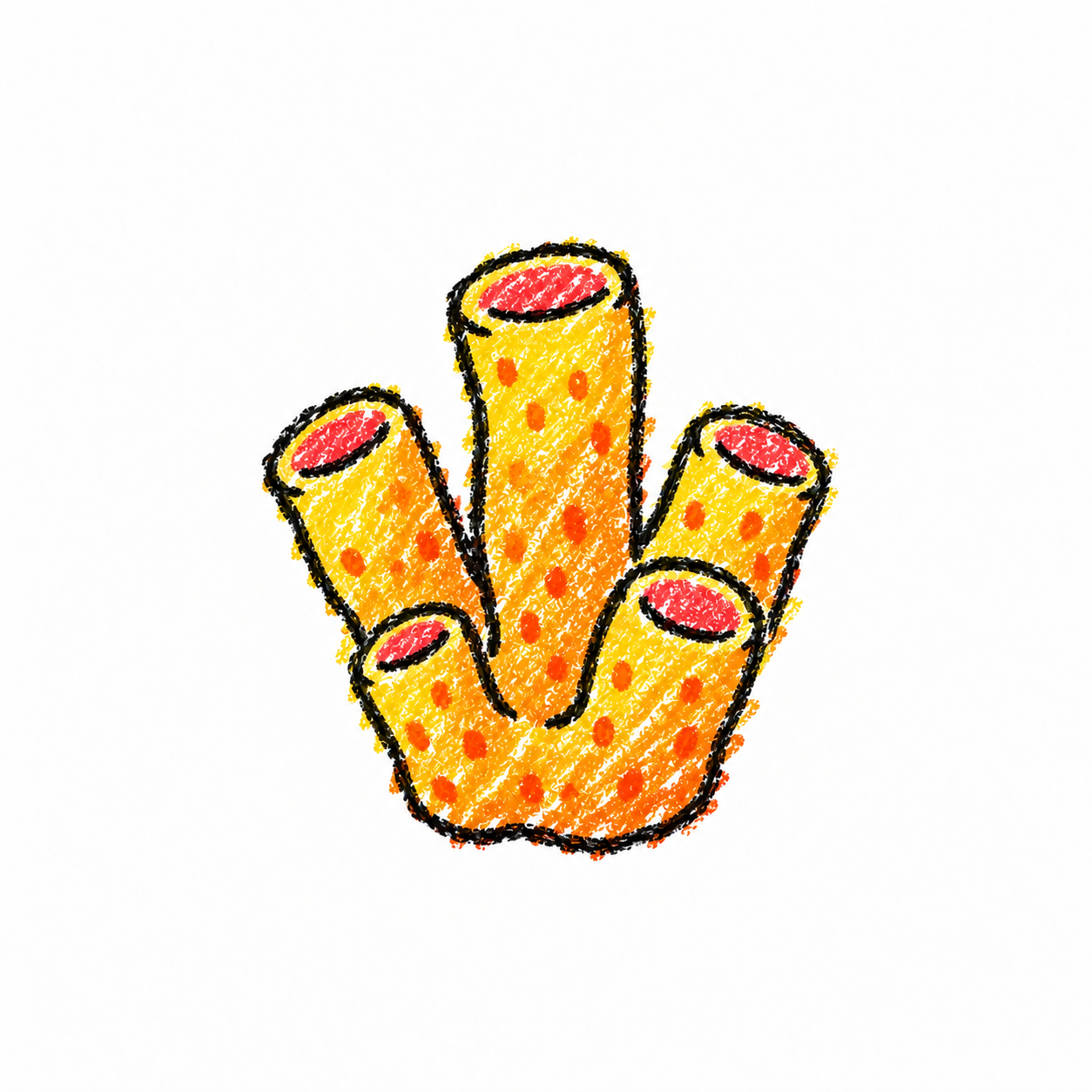 Tube sponge