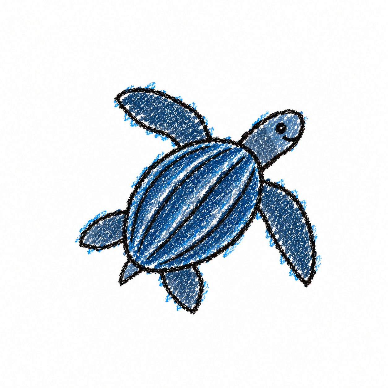 Leatherback sea turtle