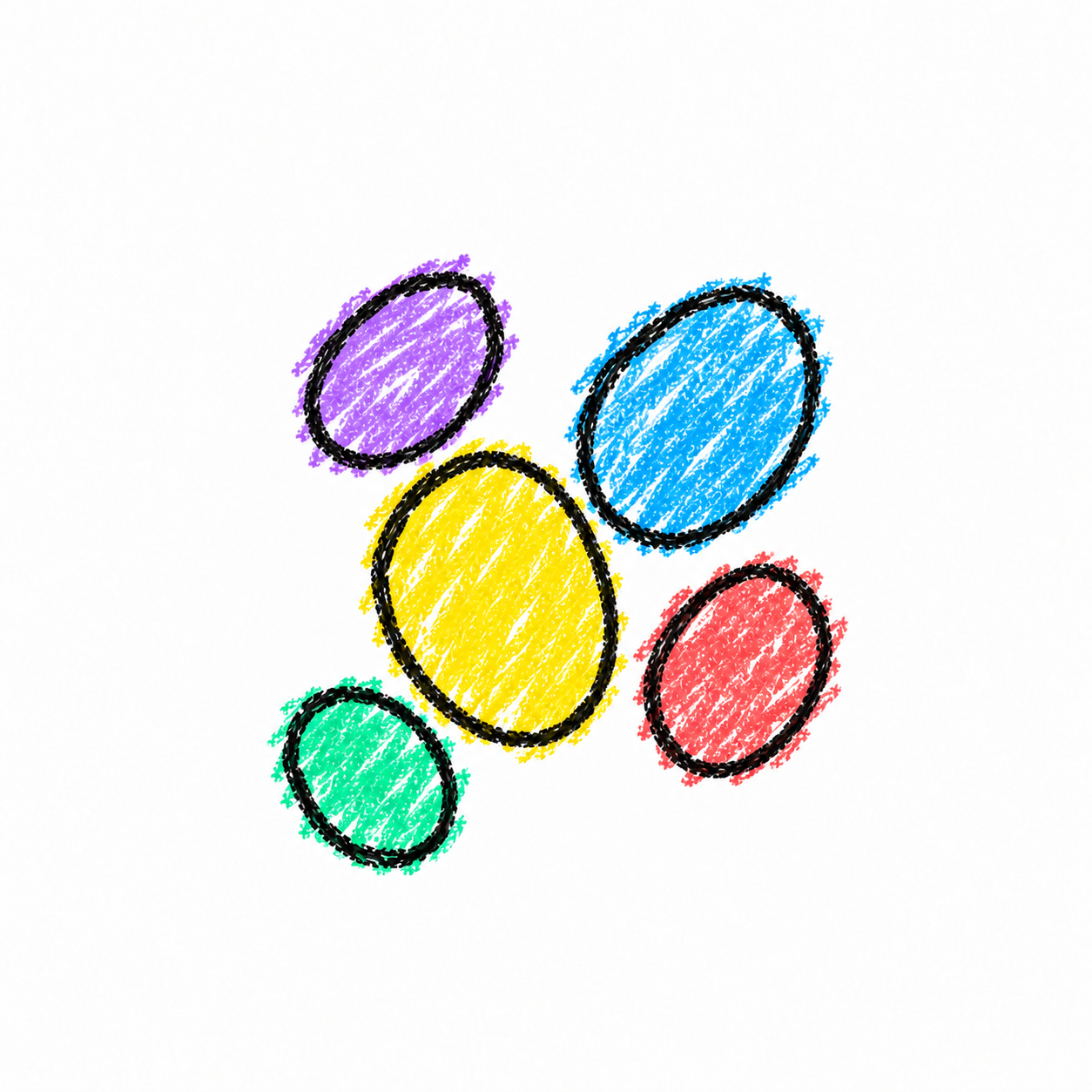 Yeast Cell Cluster