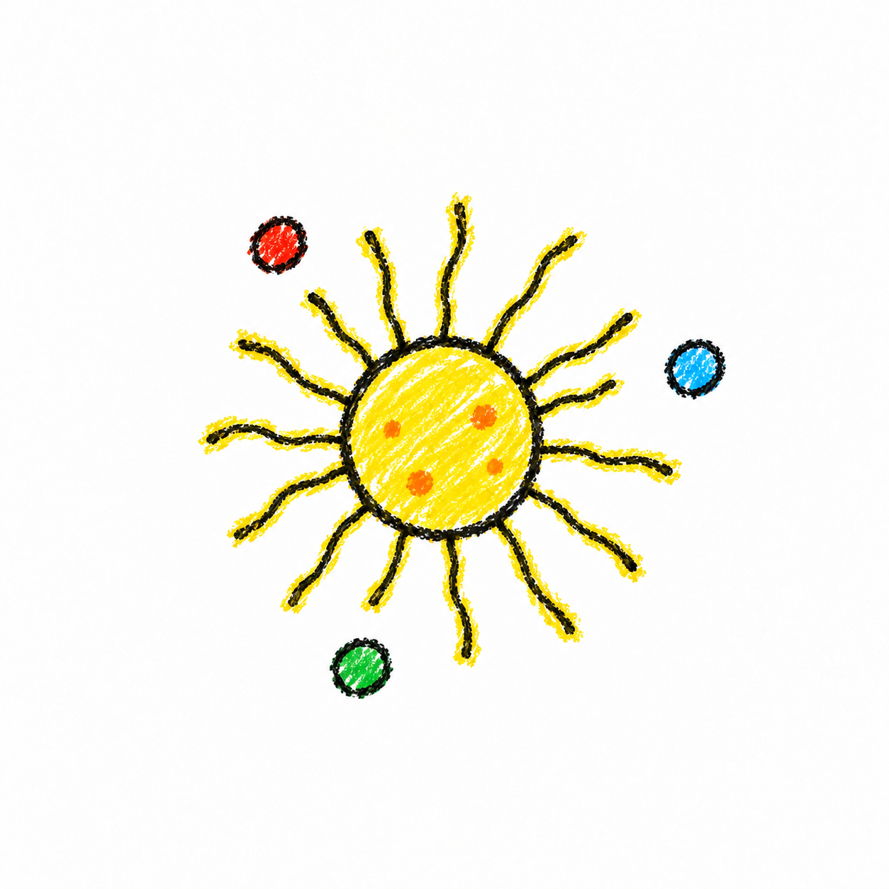 Heliozoan (Diagram) Scene