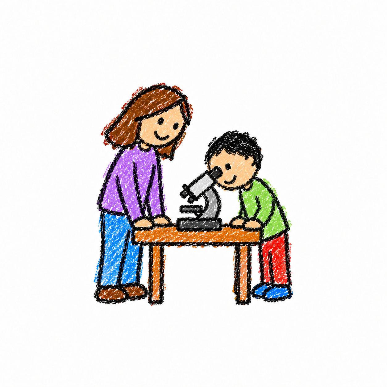 Microscope Scene