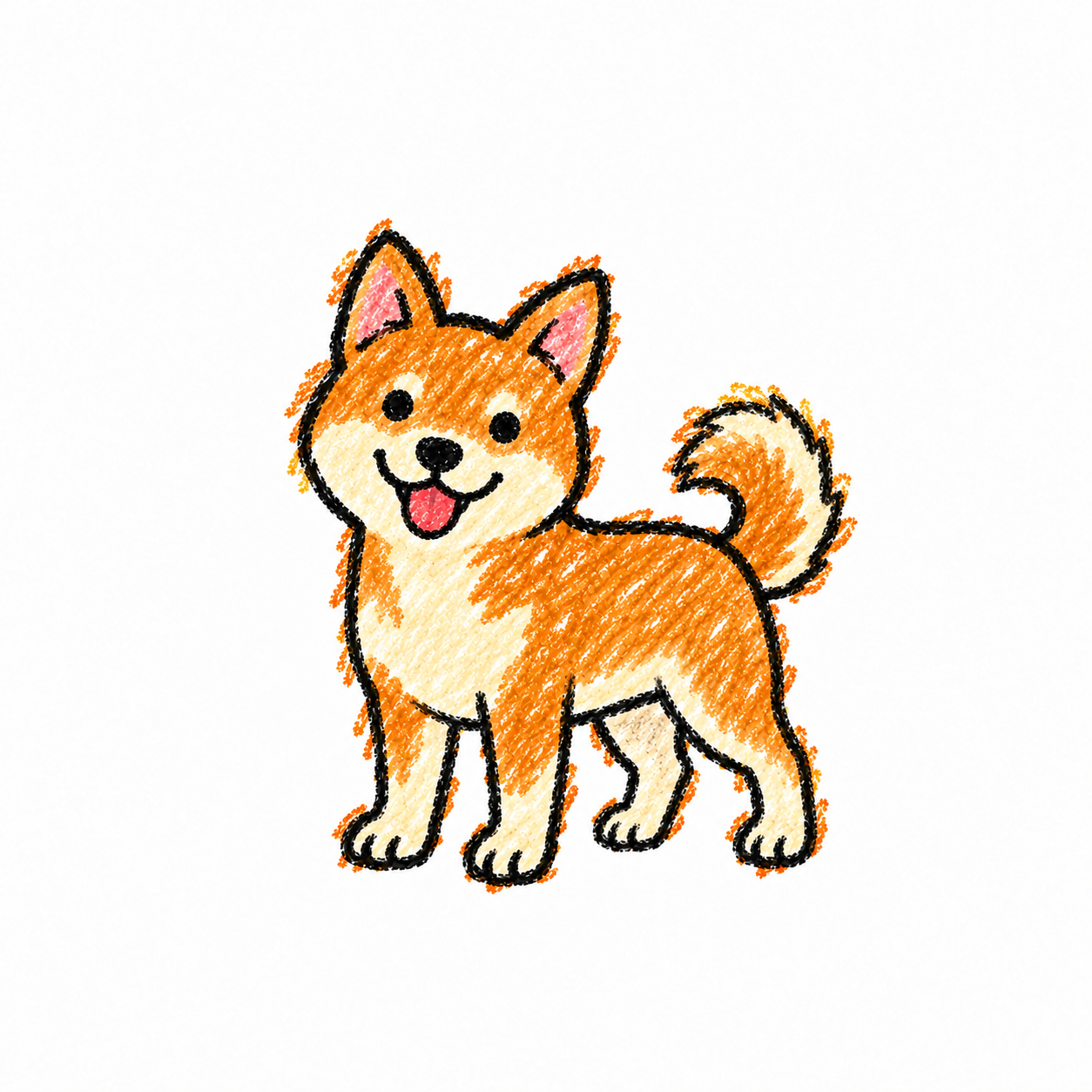 Chinese village dog