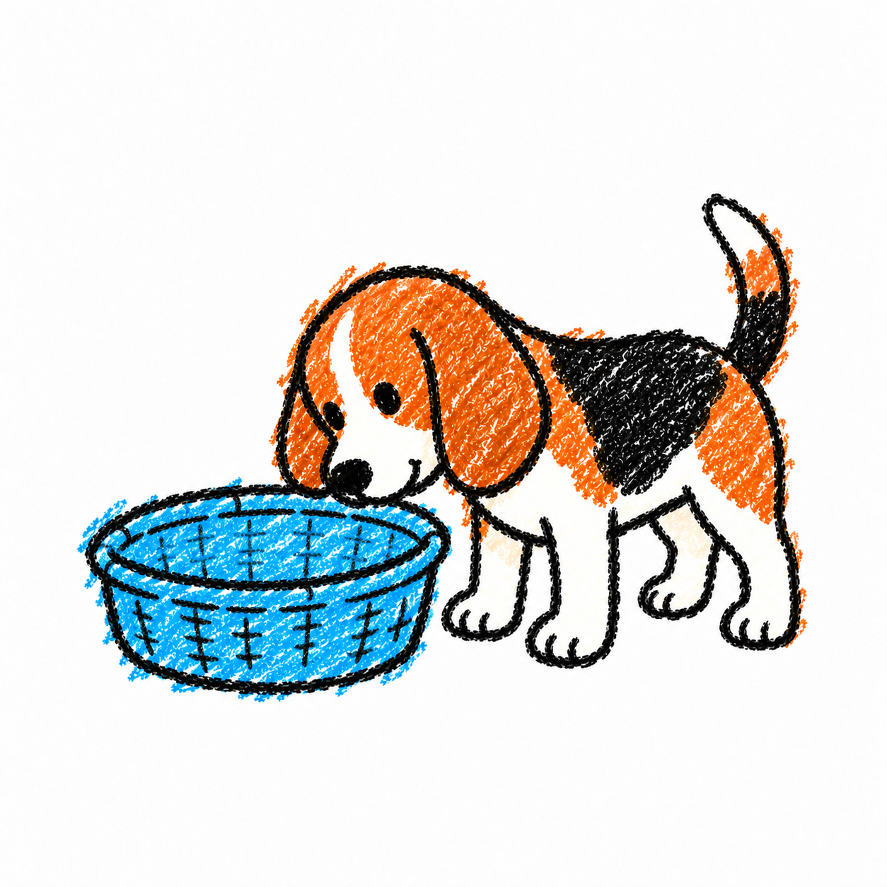 Beagle Scene