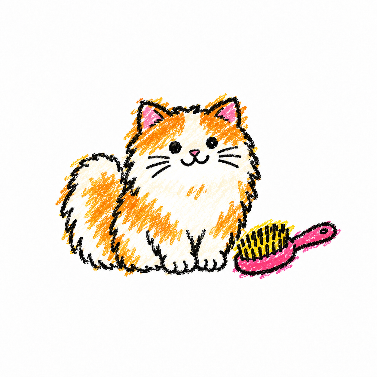 Persian cat Scene