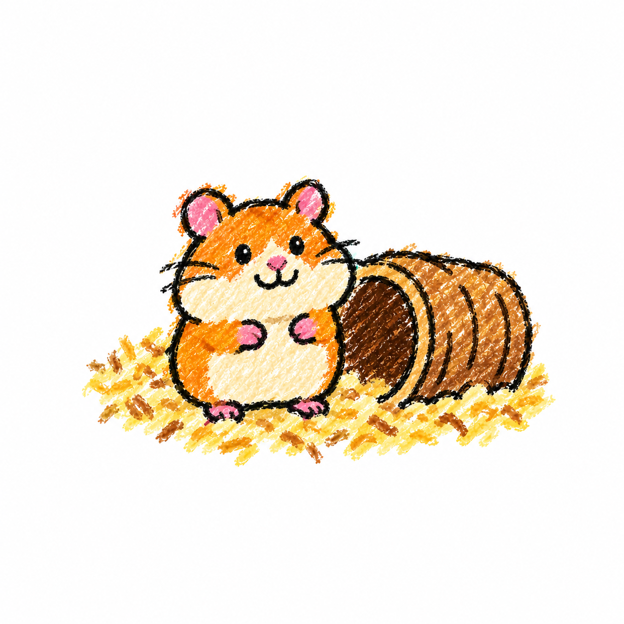 Syrian hamster Scene
