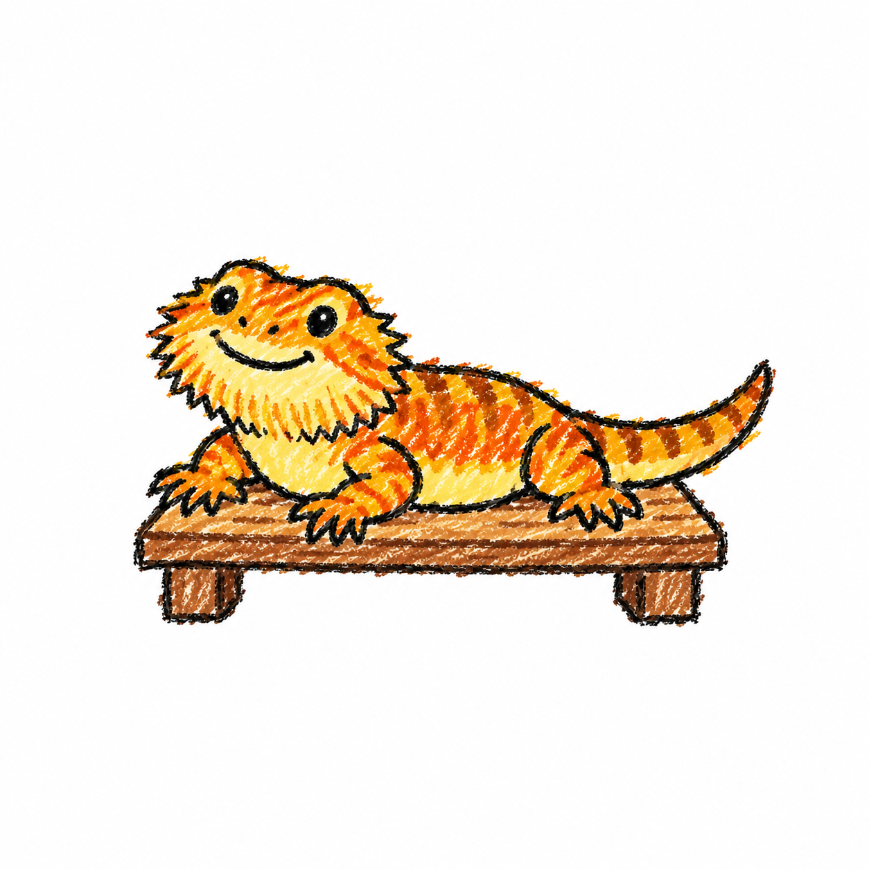 Bearded dragon Scene