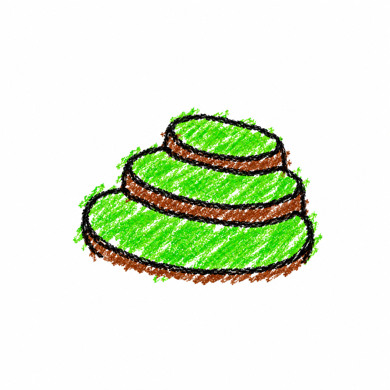 Terraced fields