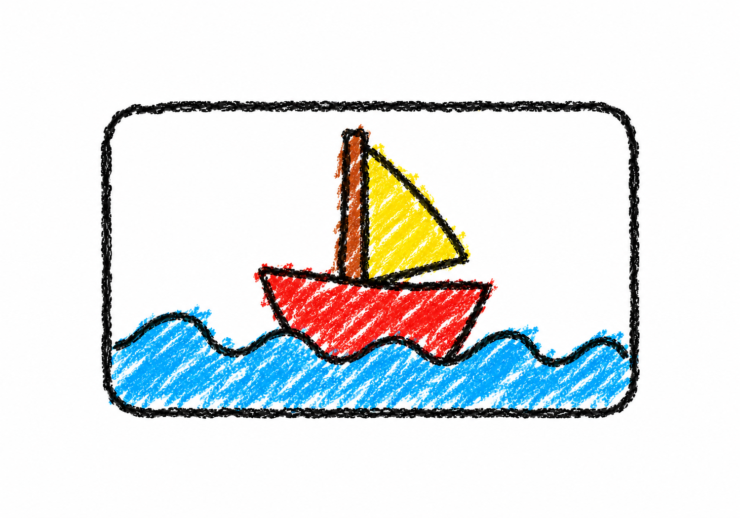 Souvenir postcard