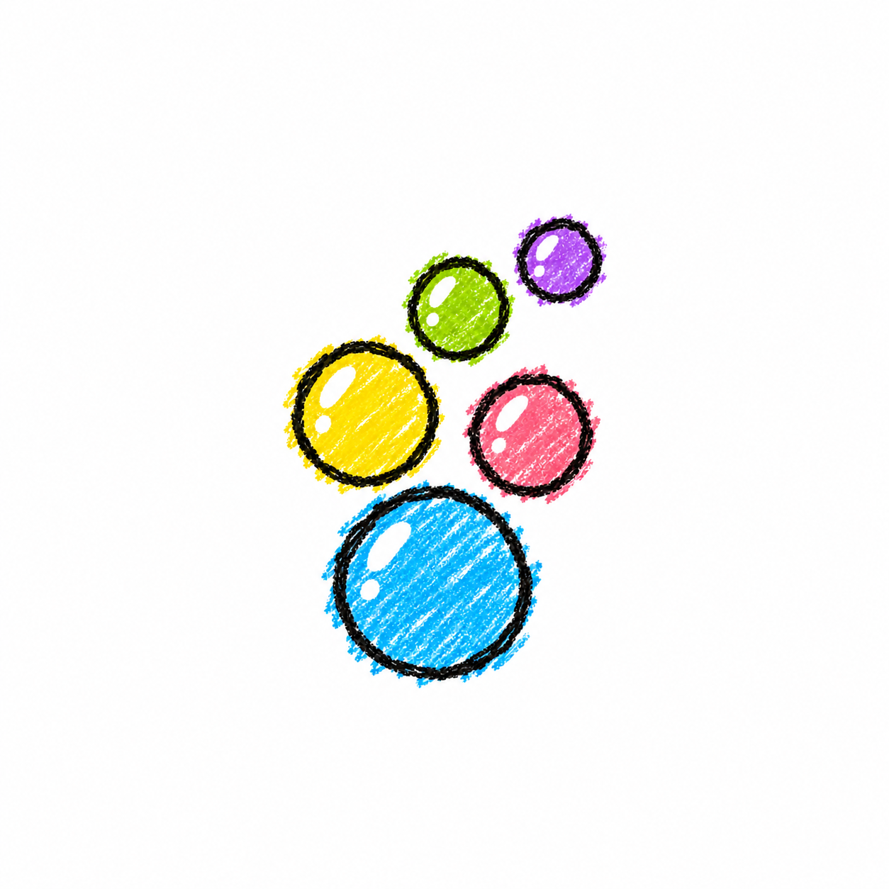 Bubble trail