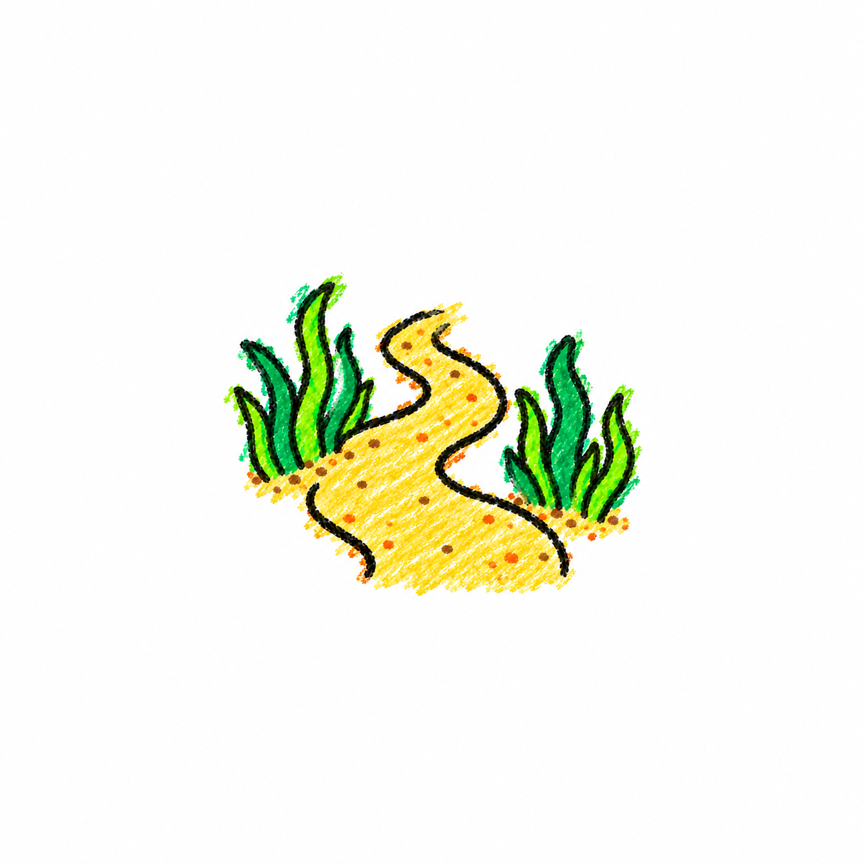 Seafloor trail