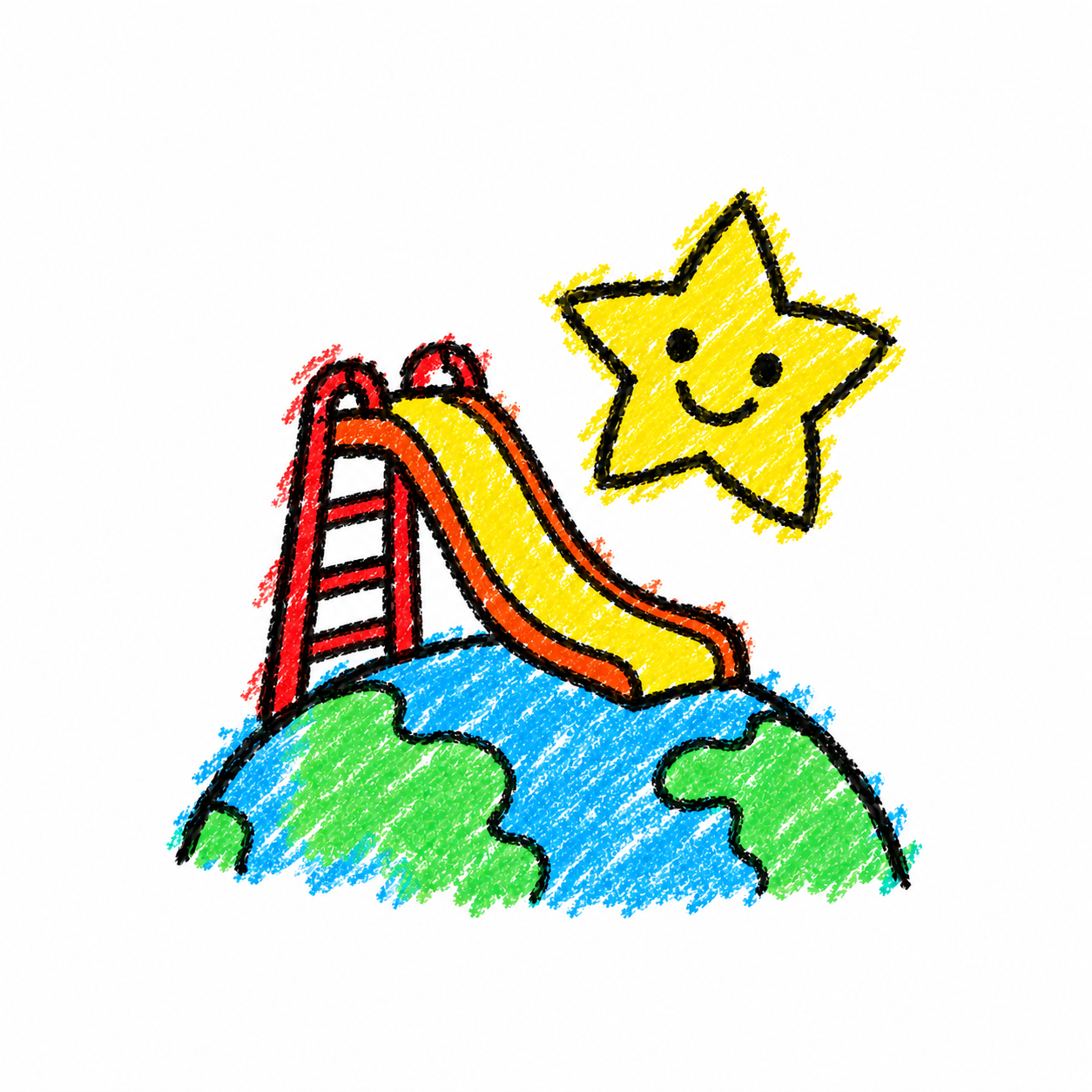 Imaginary planet playground