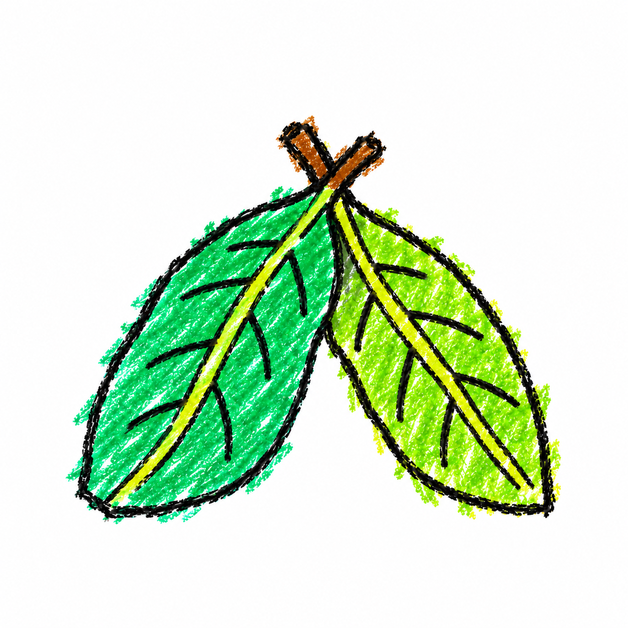 Leaf tent